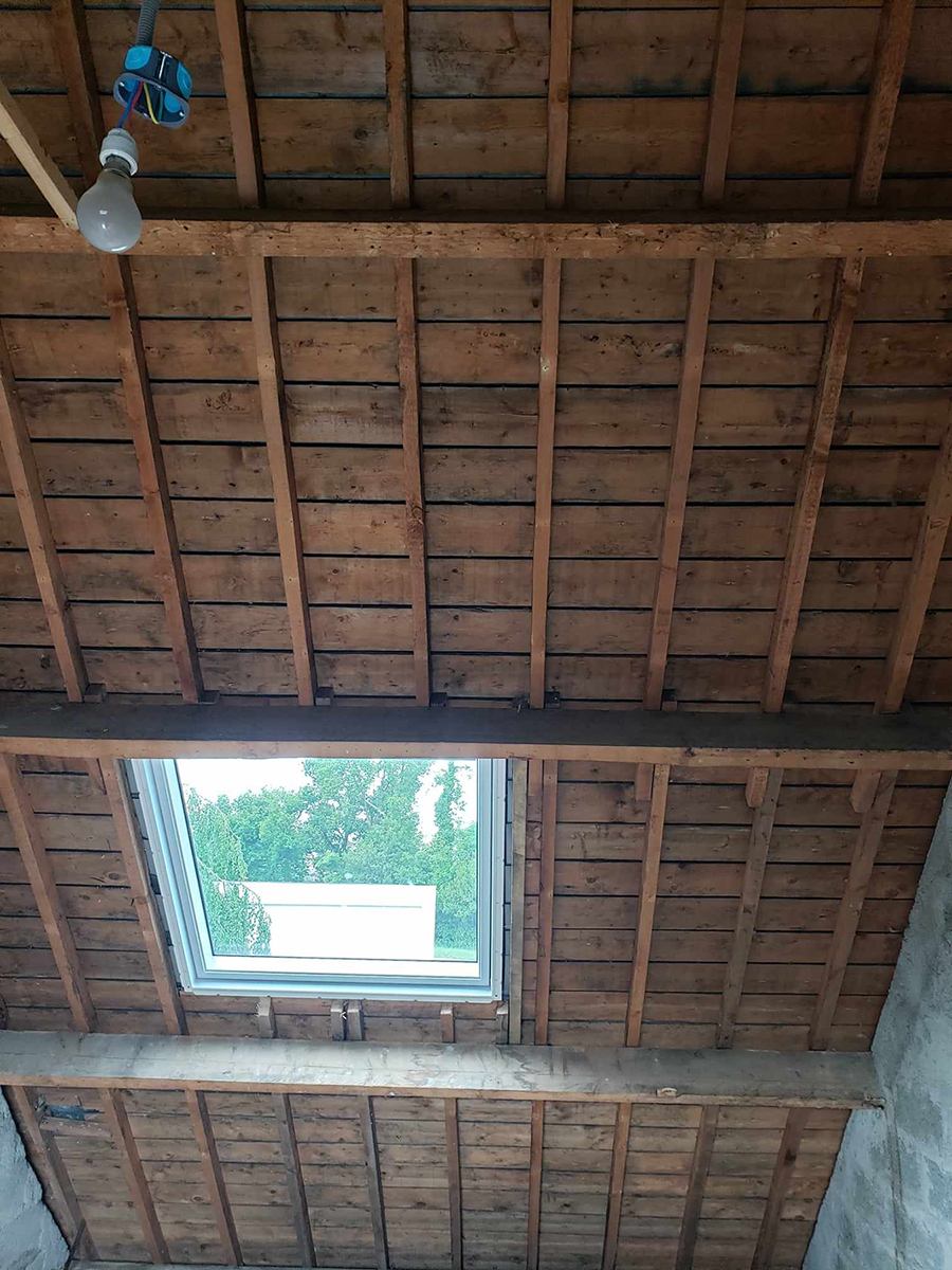 Plafond bois